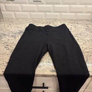 2 pairs a brown and black CAbi women’s Leggings zipper details size small nwot